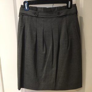 Grey wool skirt by BCBG, s4